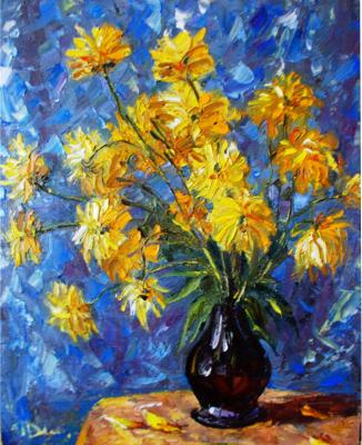Yellow buds. Dyomin Pavel