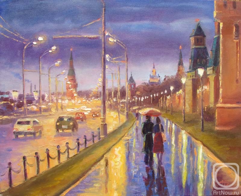 Dyomin Pavel. Walk along the Kremlin embankment