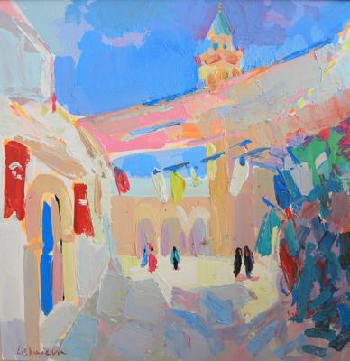 Sunny street. Tunisia (Composinion). Lishaieva Olesia