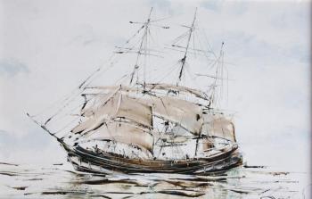 Under sail. Boyko Evgeny