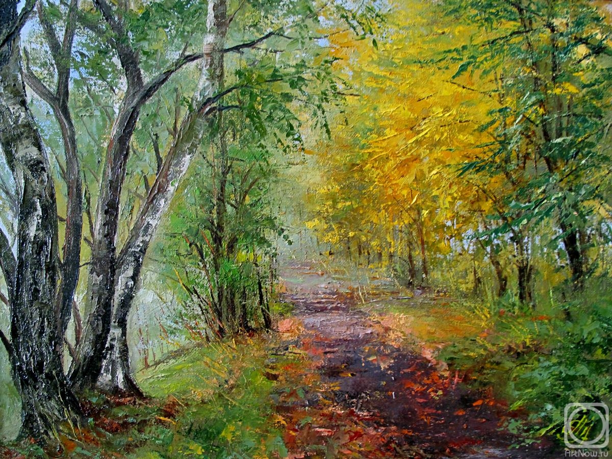 Popov Alexander. Autumn Walk