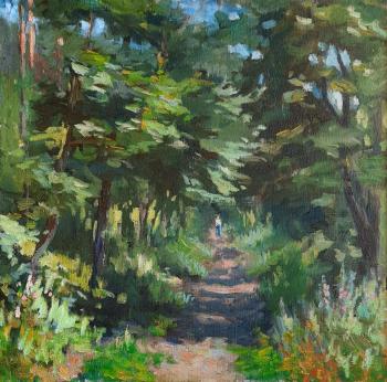 Forest paths. Homutova Alisa