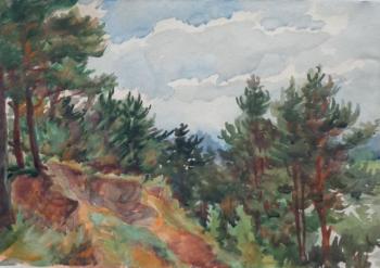Watercolor 15. Summer landscapes. Polikanina Olga