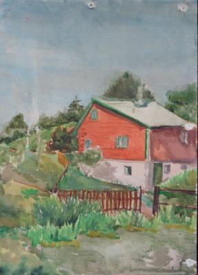 Watercolor 79. Summer landscapes