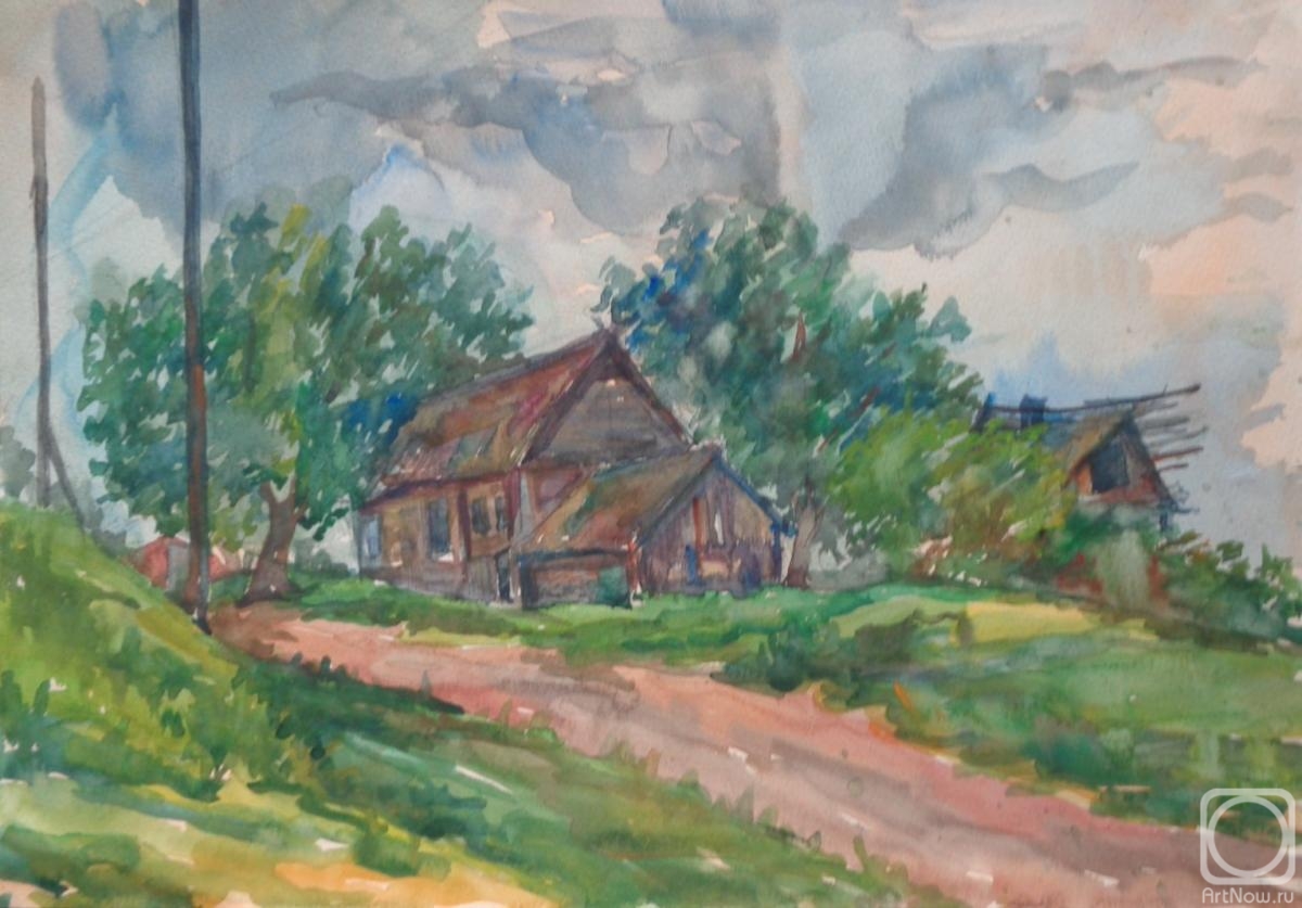 Polikanina Olga. Watercolor 97. Summer landscapes