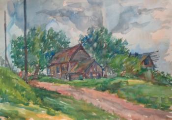 Watercolor 97. Summer landscapes. Polikanina Olga