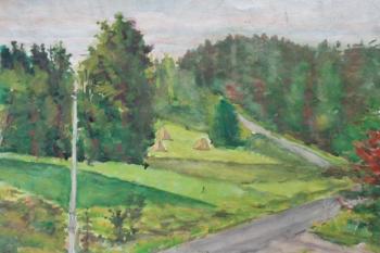 Watercolor 98. Summer landscapes
