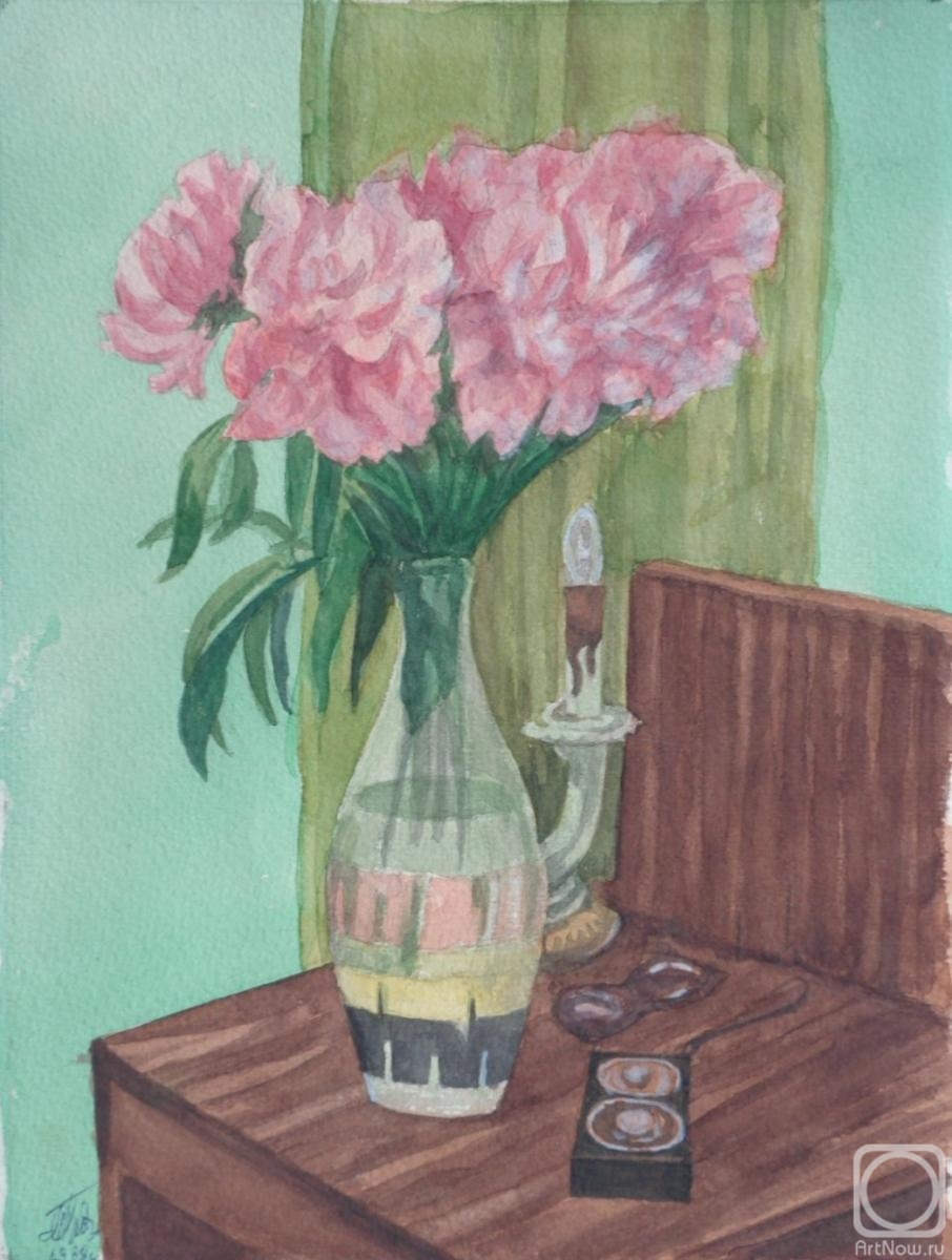 Polikanina Olga. Watercolor 107. Summer flowers