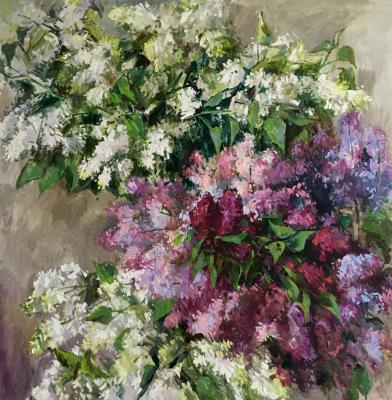 Lilac cloud. Ostrovskaya Elena