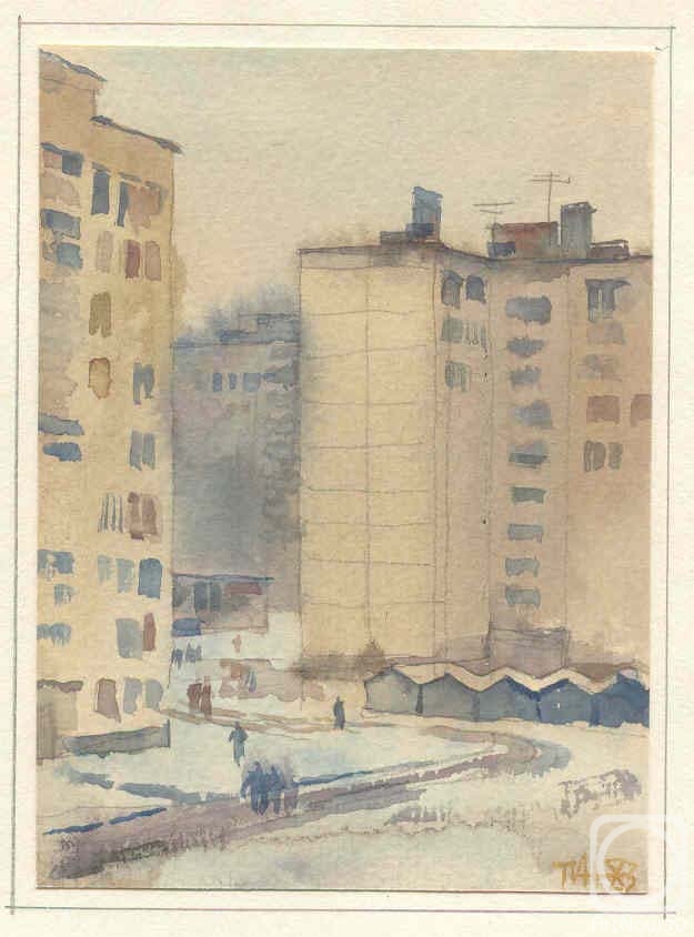 Pazgalyov Anatoliy. In the courtyard