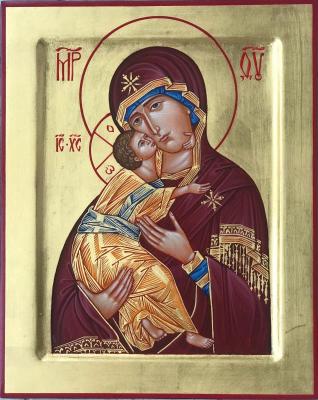 Icon of the Mother of God of Vladimir. Iaroslavtseva Olga