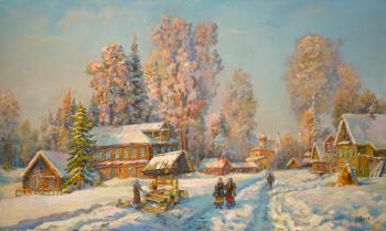 Russian winter ( ). Panov Eduard