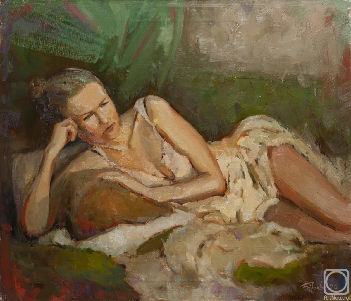 Burtsev Evgeny. Portrait of a girl