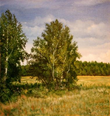 Among the fields 1995. Abaimov Vladimir