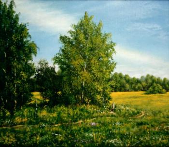 Among the fields 1999. Abaimov Vladimir