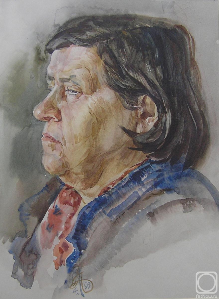 Pazgalyov Anatoliy. Mother's portrait
