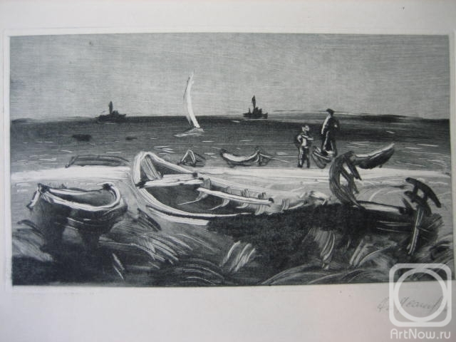 Usachev Anatoliy. Boats