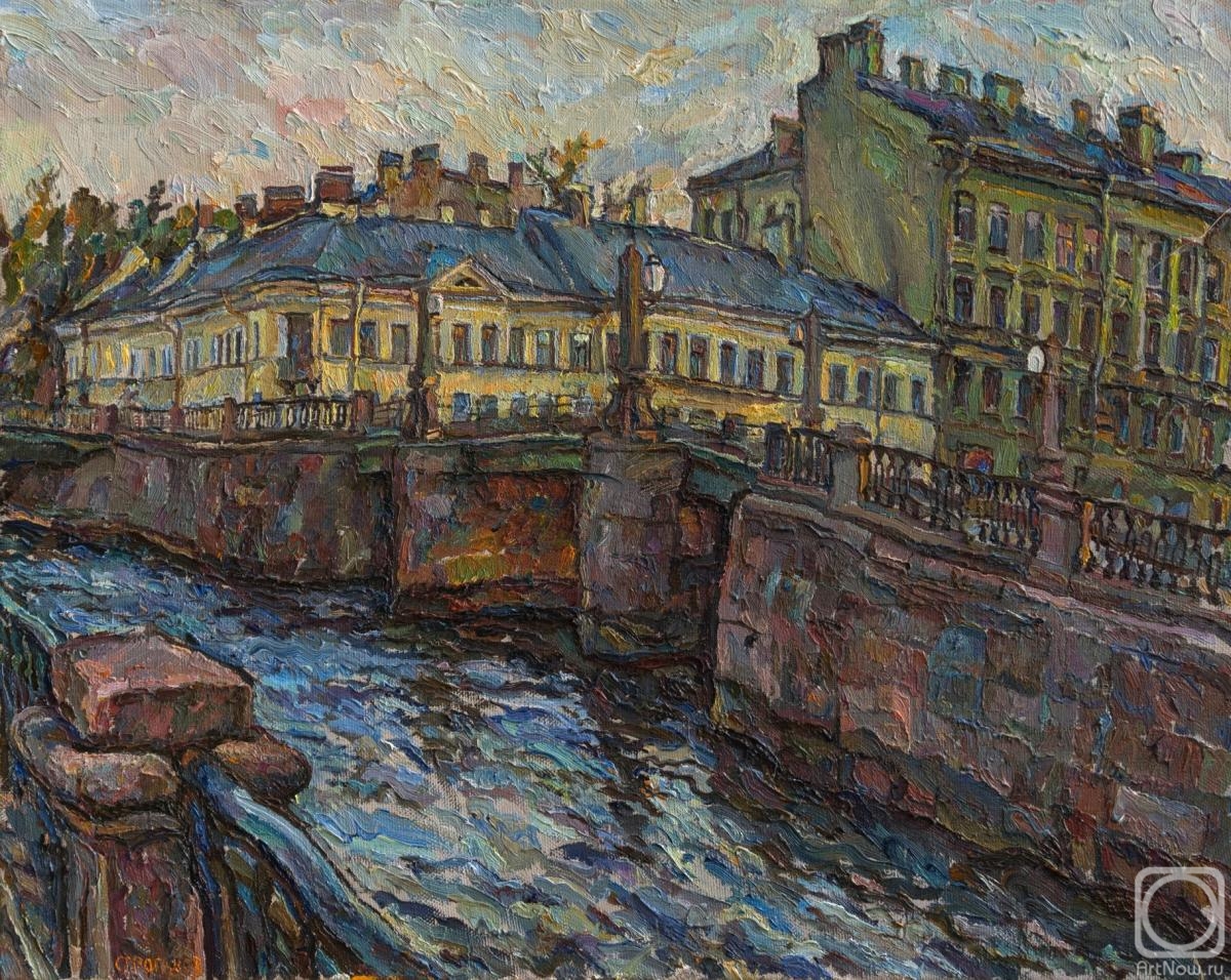 Stroganov Leonid. Krukov Canal, Saint Petersburg