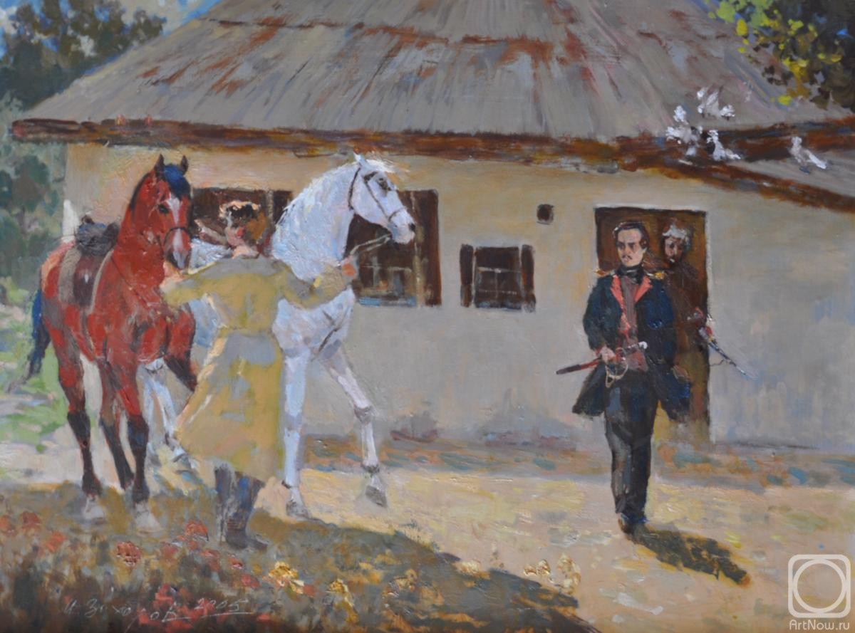 Zakharov Ivan. M.Y. Lermontov in Pyatigorsk