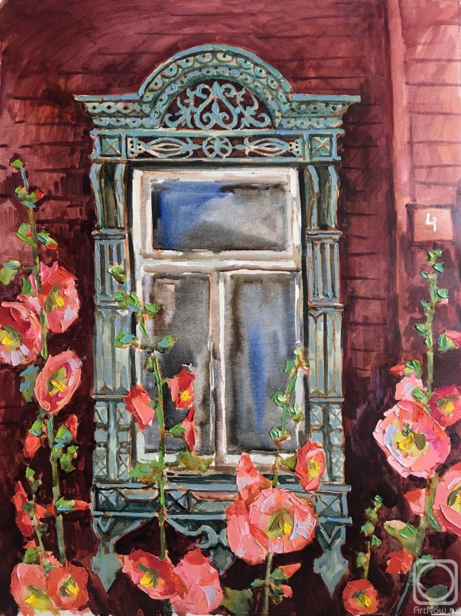 Ostrovskaya Elena. Carved window