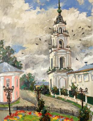 Bell tower of the Kazan Cathedral. Nerekhta. Ostrovskaya Elena
