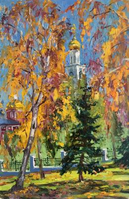 Golden foliage, Golden domes. Ostrovskaya Elena