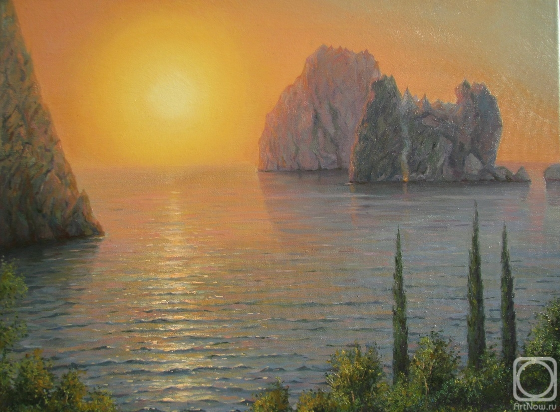 Yambushev Ruslan. Crimean landscape