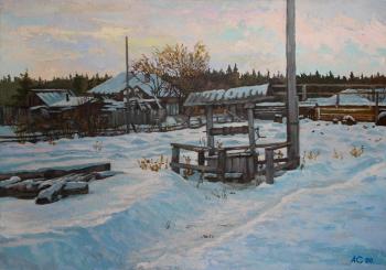 In the village of Tazovo. Samokhvalov Alexander