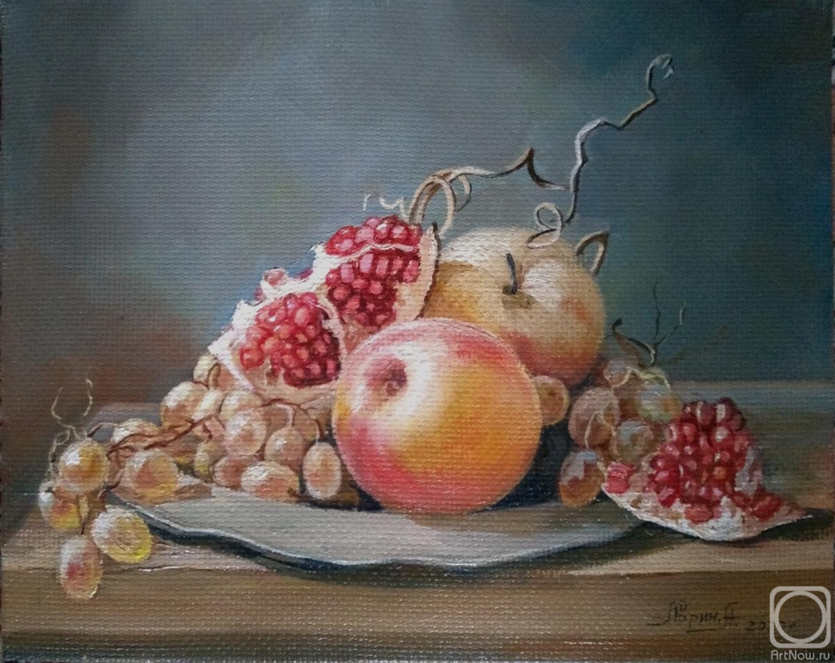 Avrin Aleksandr. Still life with apples