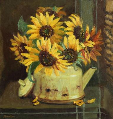 Yellow teapot. Bychenko Lyubov