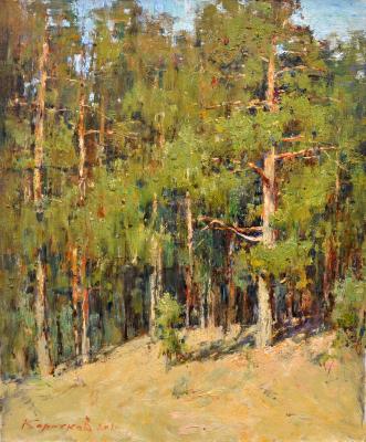 At the edge of the forest. Korotkov Valentin