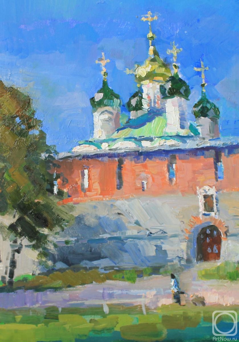 Veselkin Pavel. At the walls of the Zaraisky Kremlin