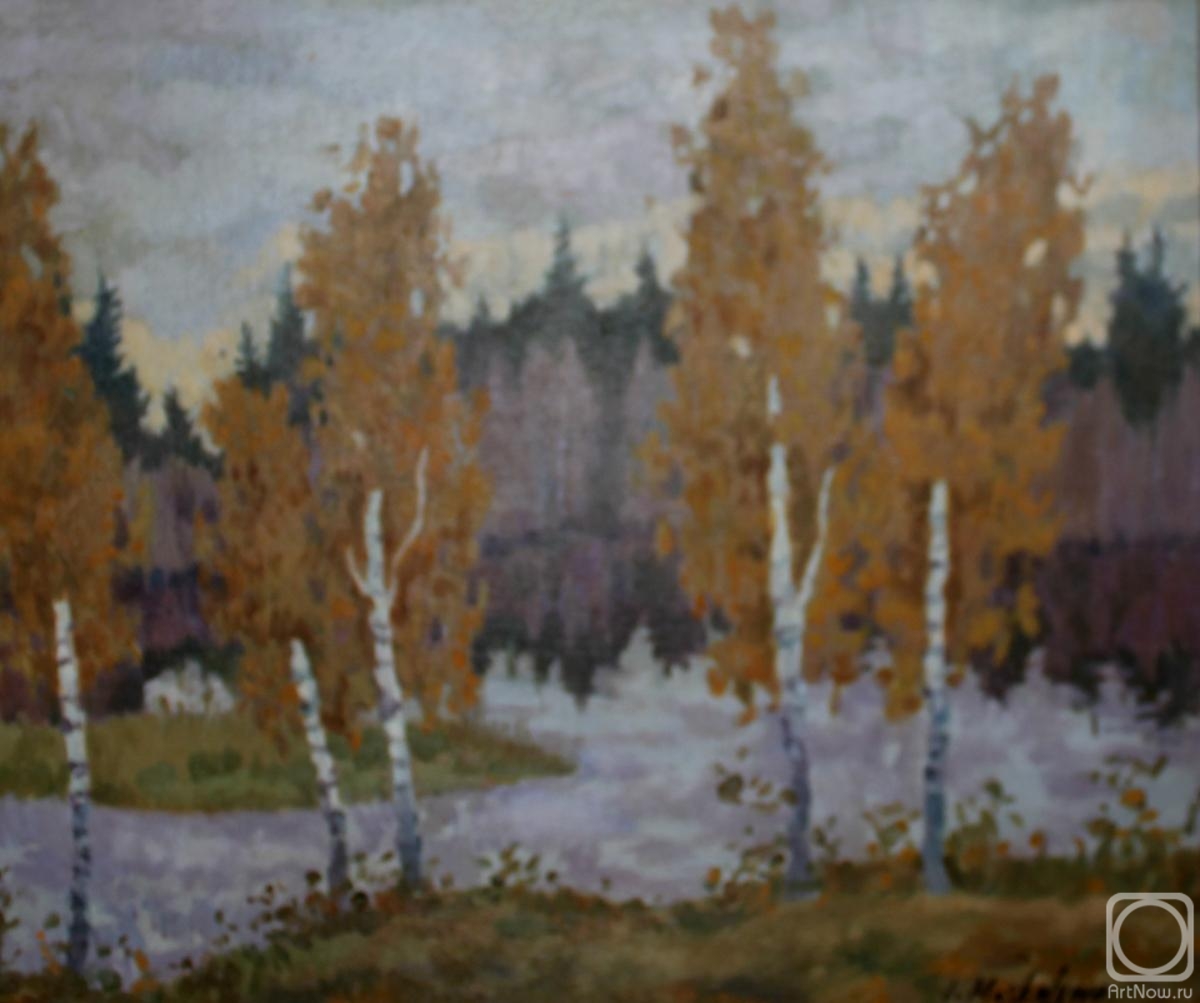 Moskaleva Irina. Autumn birches