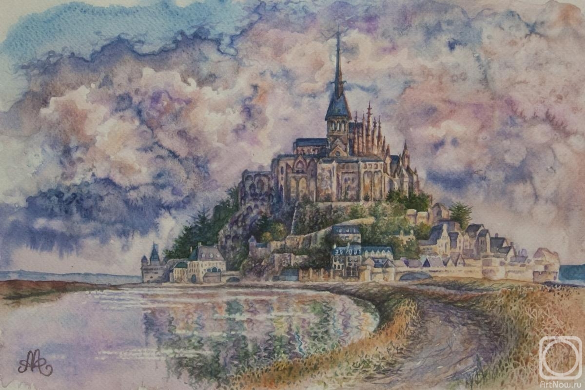 Abramova Anna. The Castle of Mont-Saint-Michel
