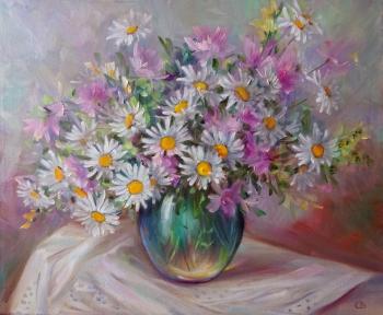 Bouquet with wild mallow