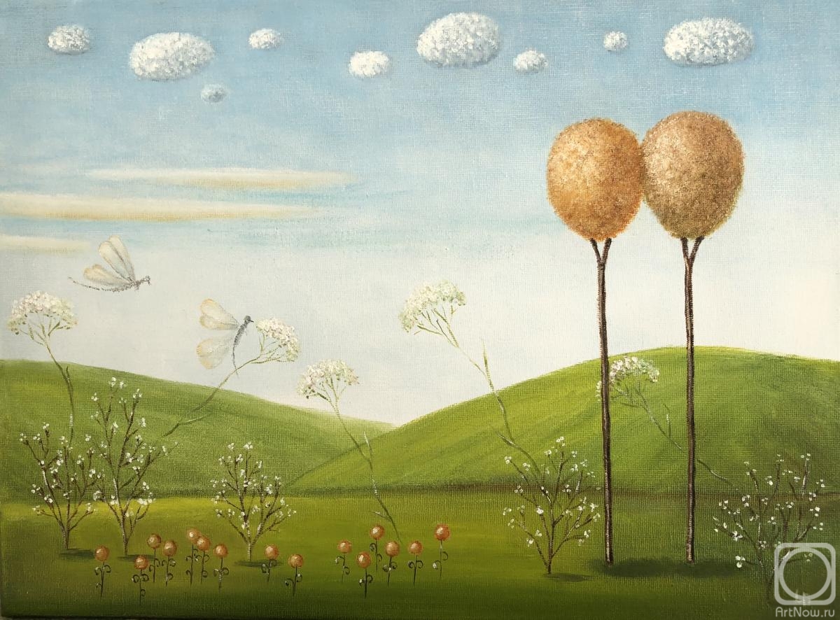 Dmitrienko Liudmila. Balloon trees