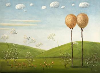 Balloon trees. Dmitrienko Liudmila