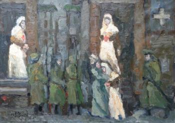 Ambulance train 1914. Rogov Vitaly
