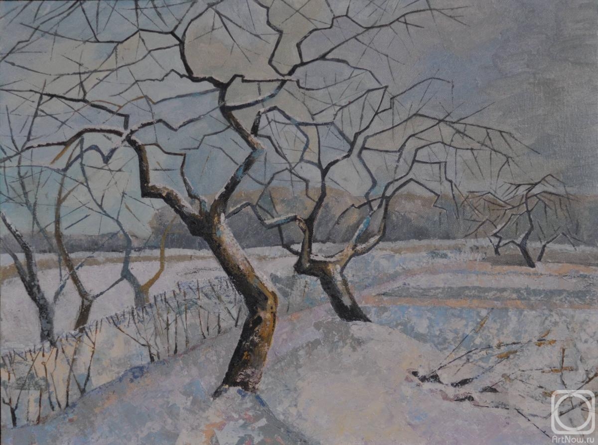 Pashutina Anastasiya. Winter. The series "Seasons"
