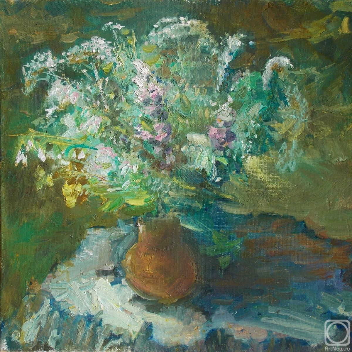Homutova Alisa. Bouquet in the forest