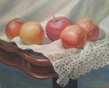 Still life with apples. Antonova Galina