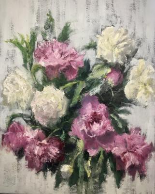 Bouquet. Peonies