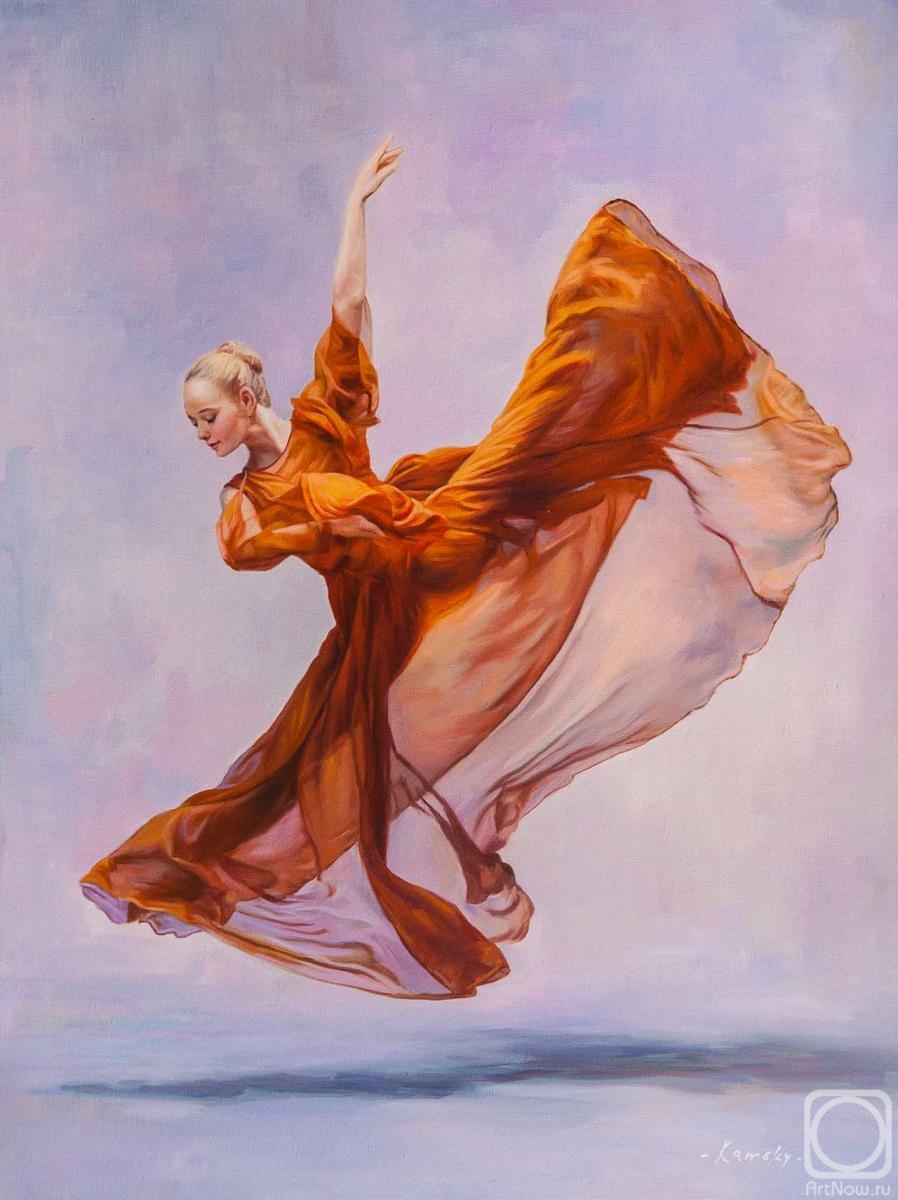 Kamskij Savelij. Floating in the dance