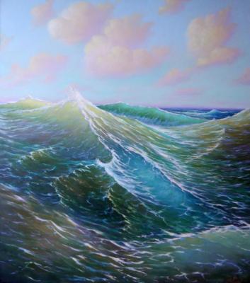 Pink cloud (Storm Cloud). Stydenikin Yury