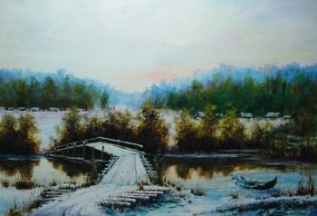Landscape with a bridge. Miftahutdinov Nail