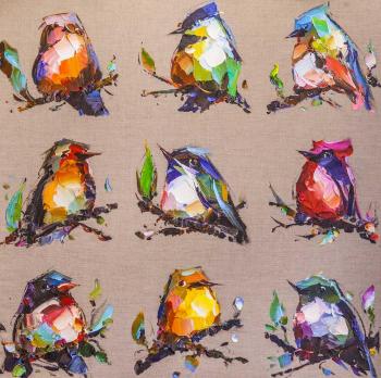 It's all about beauty. All together. Series Birds