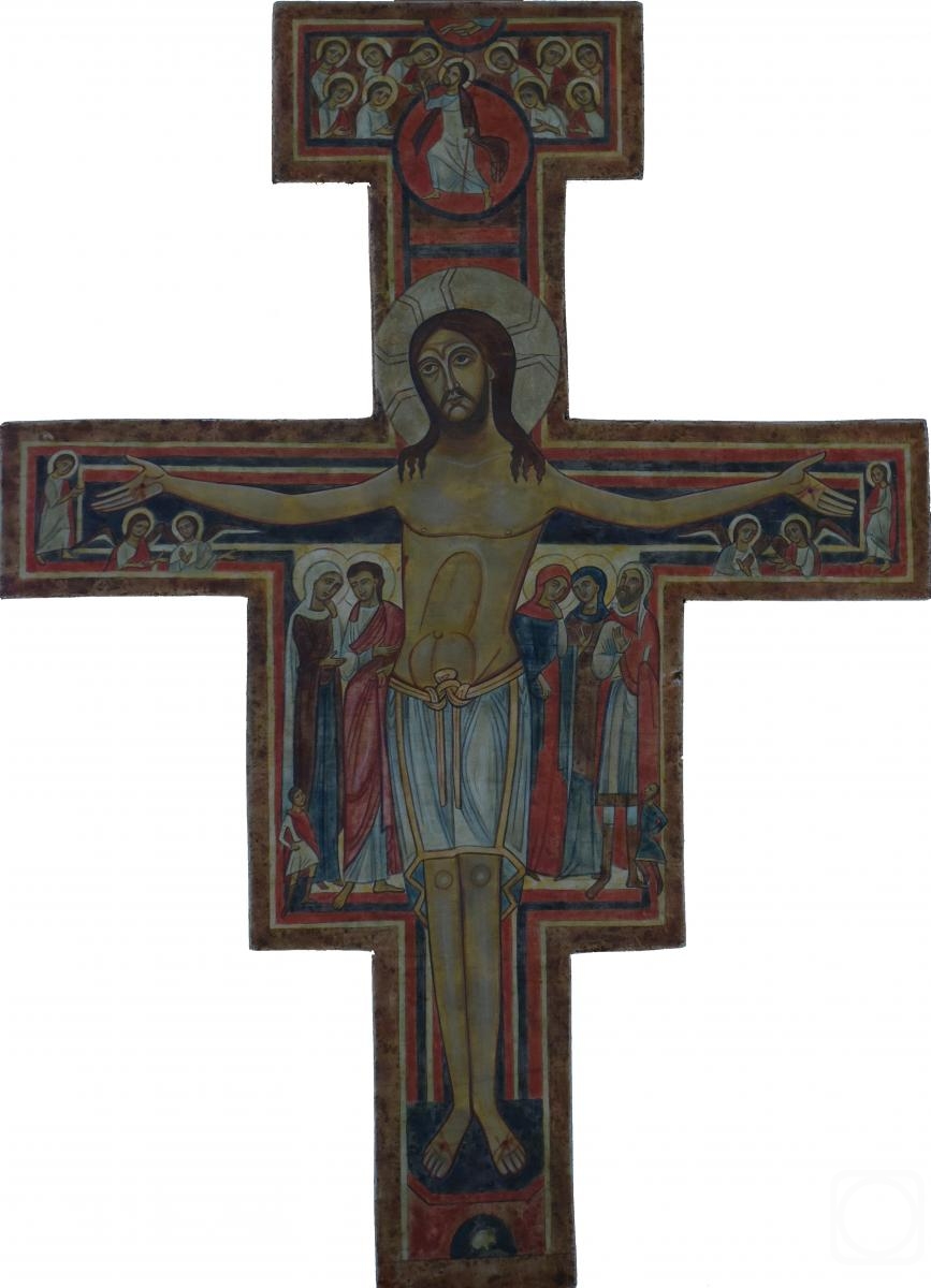 Pashutina Anastasiya. Crucifixion of St. Francis Of Assisi