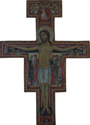 Crucifixion of St. Francis Of Assisi. Pashutina Anastasiya