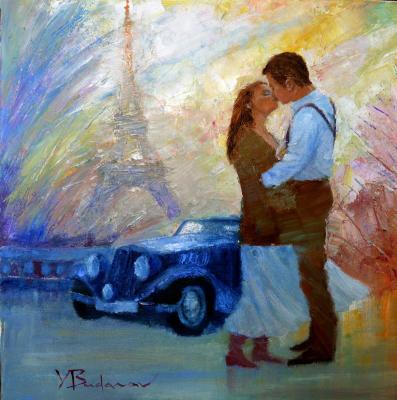 Paris kiss (Lovers 39 Kiss). Budanov Valeriy