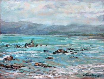Daytime surf in Georgioupolis (Kreta
 Artist). Belevich Andrei